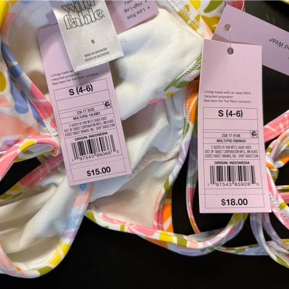Wild Fable Multicolor Floral Bikini - Picture 3 of 3